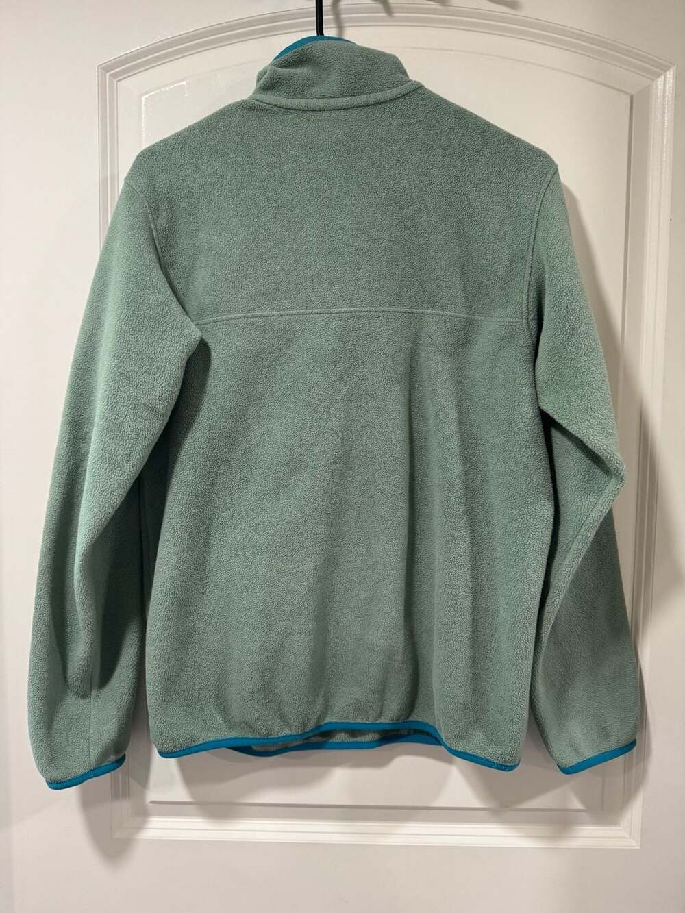 Patagonia Synchilla Snap-T Fleece Pullover Mint Blue Women’s Small - Picture 2 of 6